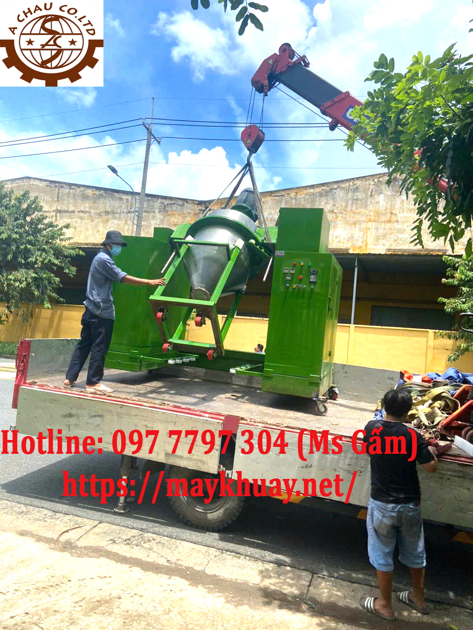 Máy trộn phân bón hình trống: Hiệu quả và tiết kiệm thời gian 2