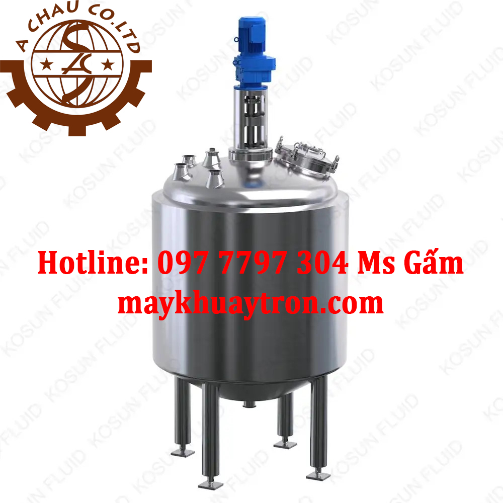 Bồn khuấy trộn hóa chất công nghiệp chất lượng cao để đảm bảo an toàn và hiệu suất 2