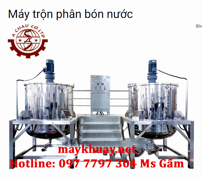 Máy Trộn Phân Bón Nước: Hiệu quả tối đa, tiết kiệm thời gian và công sức 2
