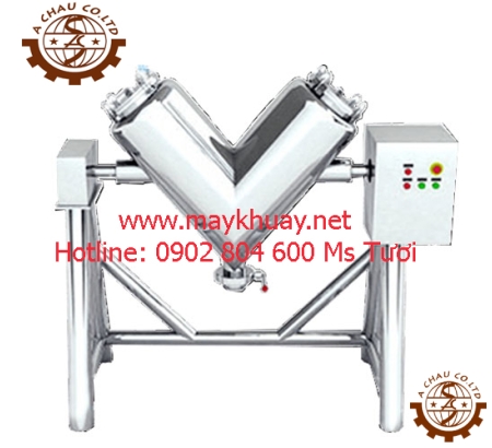 MÁY TRỘN BỘT KHÔ CHỮ V