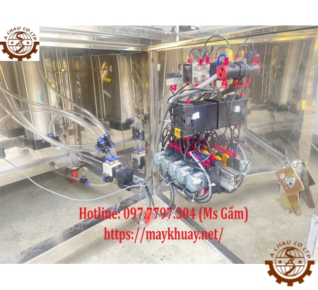 MÁY CHIẾT RÓT 2 VÒI BÁN TỰ ĐỘNG