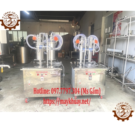 MÁY CHIẾT RÓT 2 VÒI BÁN TỰ ĐỘNG