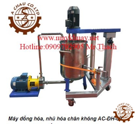 Máy đồng hóa, nhũ hóa chân không AC-ĐH-09