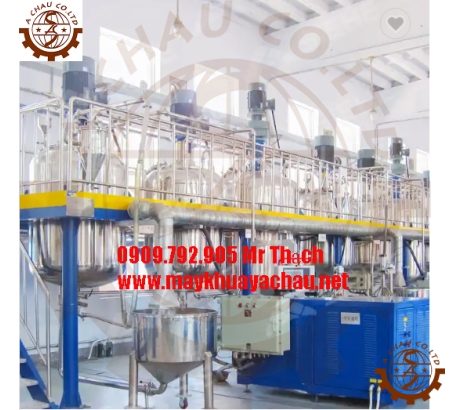 Bồn khuấy hóa chất + sàn thao tác