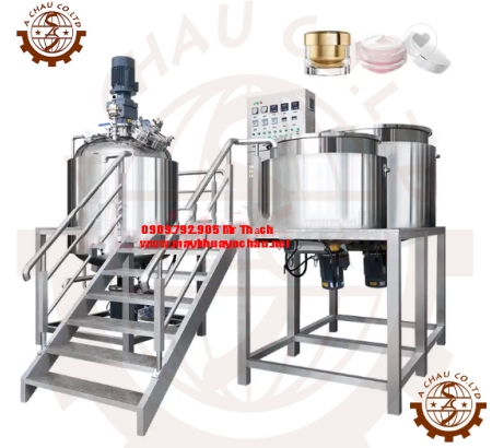 Bồn khuấy nhũ hóa mỹ phẩm