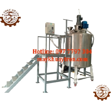 BỒN KHUẤY SƠN KẾT HỢP SÀN THAO TÁC