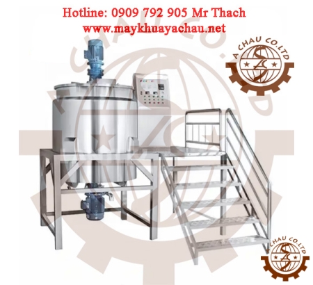 Bồn khuấy thực phẩm kết hợp sàn thao tác