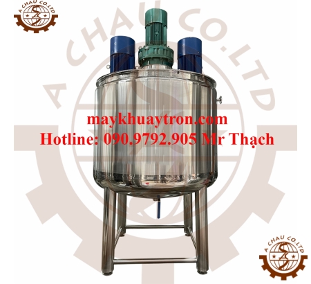 Bồn nhũ hóa gia nhiệt dung dịch sệt