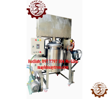 MÁY ĐỒNG HÓA CÁNH QUÉT KÈM BỒN GIA NHIỆT HÚT CHÂN KHÔNG