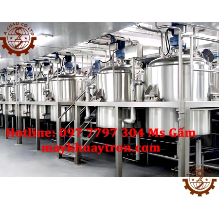 BỒN KHUẤY HÓA CHẤT 2500 LÍT