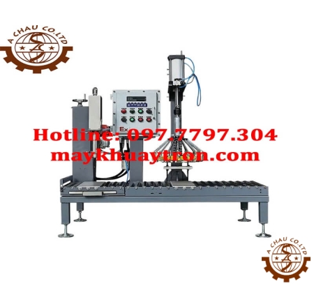 MÁY CHIẾT RÓT VÀ ĐÓNG NẮP THÙNG SƠN 20 LÍT