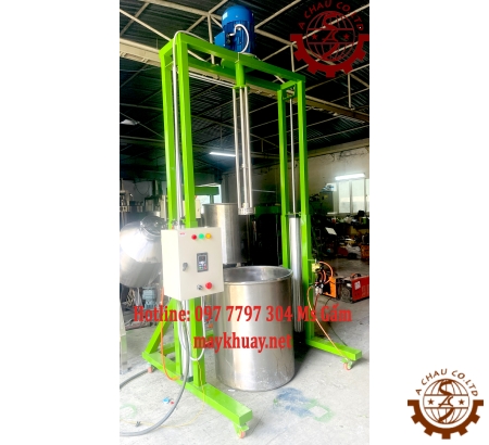 MÁY KHUẤY KHÍ NÉN 2 BEN 300 LÍT