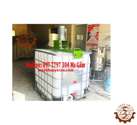 MÁY KHUẤY CÔNG NGHIỆP THÙNG IBC 1000 LÍT