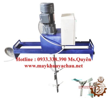 MÁY KHUẤY NƯỚC RỬA CHÉN GÁ NGANG THÙNG 