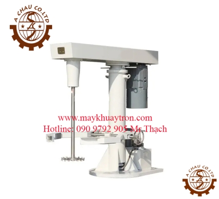 Máy Khuấy Sơn Kết Hợp Kẹp Thùng 