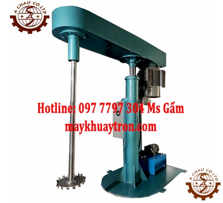 Máy Khuấy Sơn Kết Hợp Kẹp Thùng 