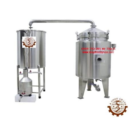 THIẾT BỊ CHƯNG CẤT TINH DẦU SẢ