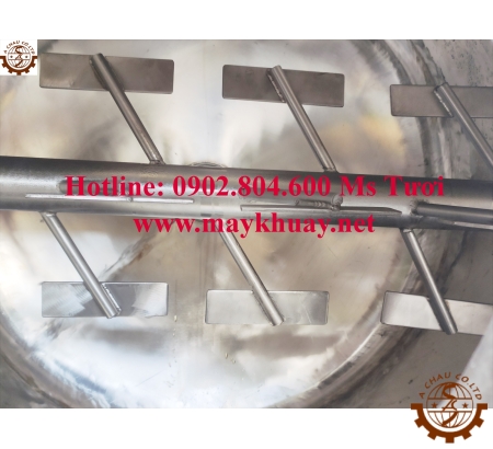 MÁY TRỘN BỘT KHÔ HÌNH TRỐNG