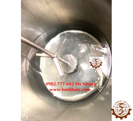 Bồn khuấy hóa chất công nghiệp kết hợp hệ thống cầu thang AC - B - 22