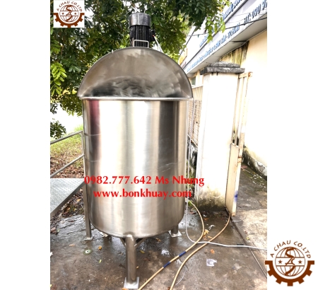 Bồn khuấy hóa chất công nghiệp kết hợp hệ thống cầu thang AC - B - 22