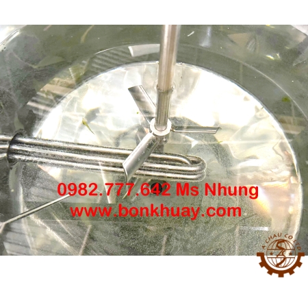 Máy chiết rót 1 vòi kết hợp khuấy và gia nhiệt